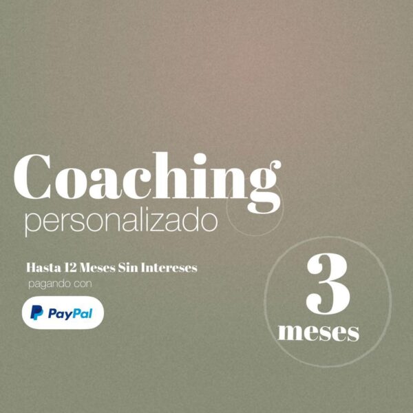 Coaching Personal por 3 meses